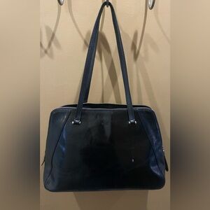 Black Leather Women's Bag